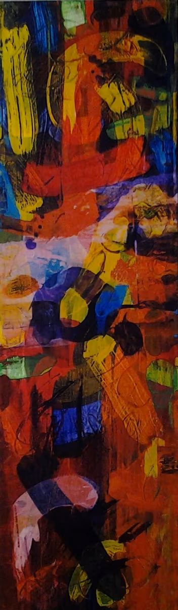 The healing power of time, 2014, 30x100cm