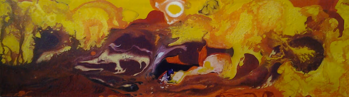 A magical world, 2011, 100x30cm