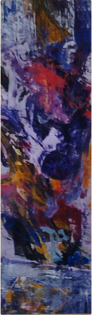 The will, 2001, 30x100cm