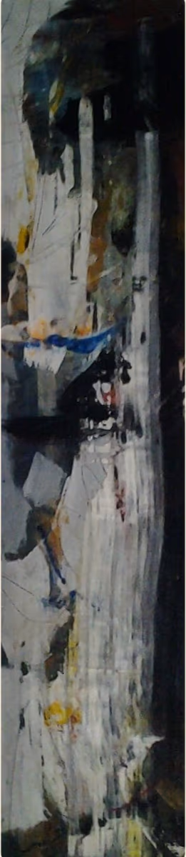 The water is flowing, 1995, 22x100cm
