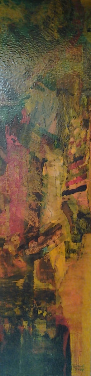 Forest, 2001, 120x30cm