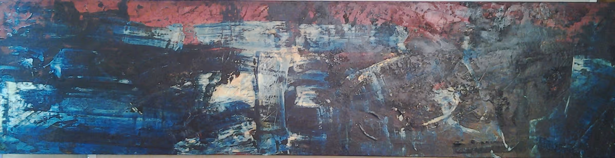 Nicholas, 2001, 30x120cm