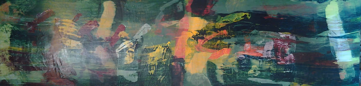 In the village, 2006, 30x120cm