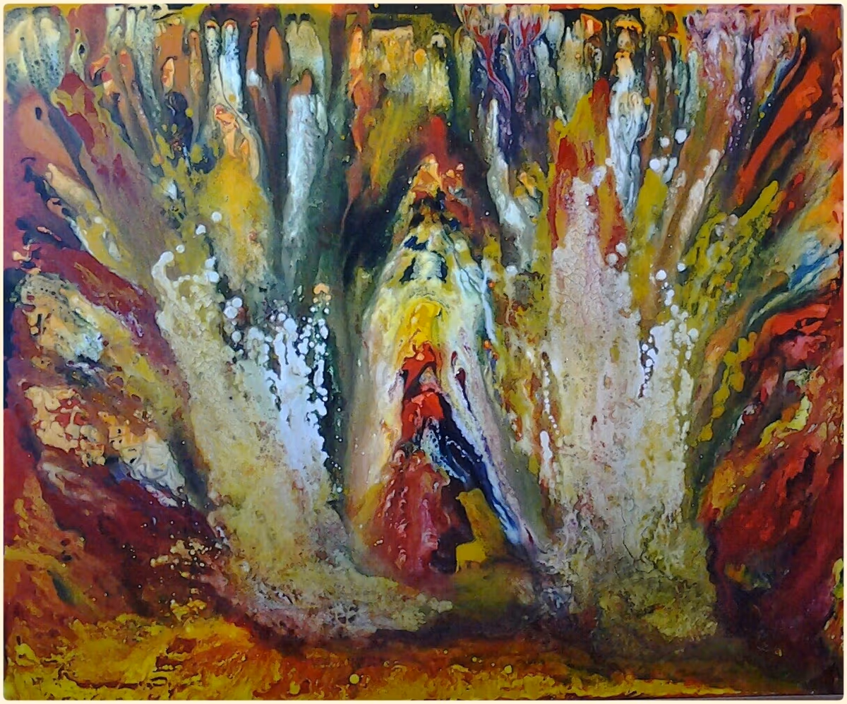 Boiling, 2011, 120x100cm