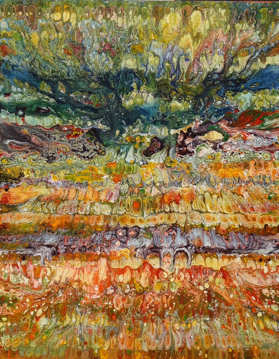 Choir, 2013, 80x100cm