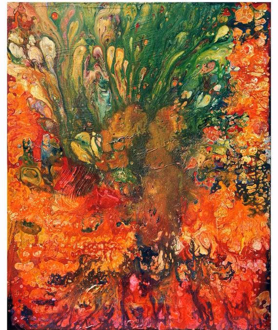 40 degrees C, 2015, 80x100cm