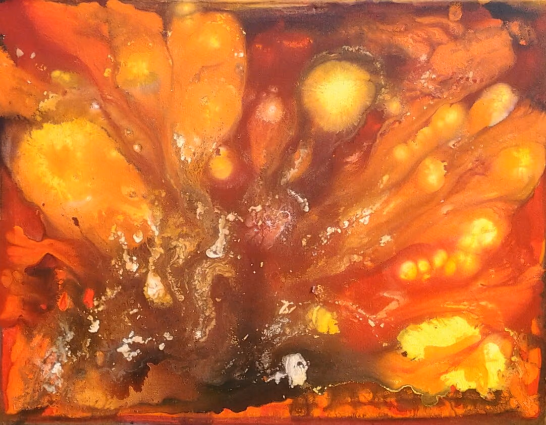 Eruption, 2011, 75x58cm