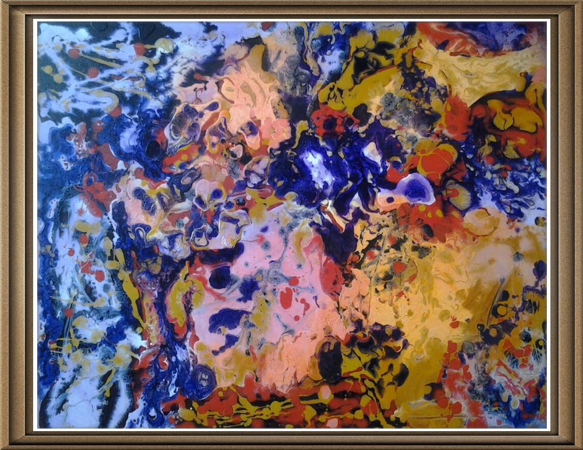 The way to a new world, 2014, 75x60cm