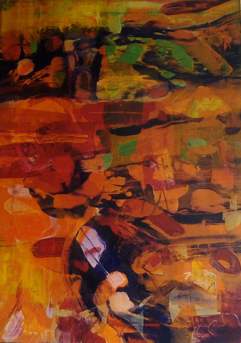 A glimpse, 2012, 50x70cm