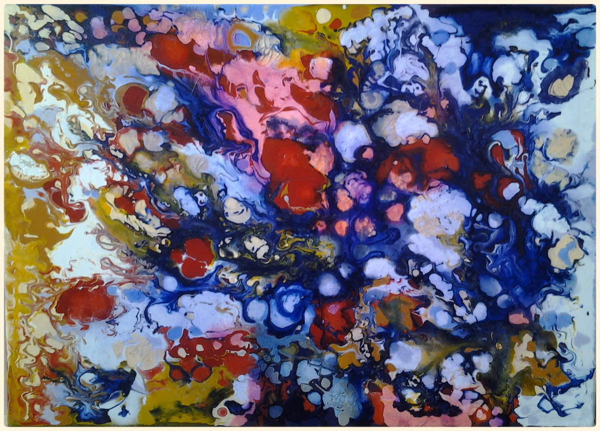 Beautiful flowers, 2014, 70x50cm