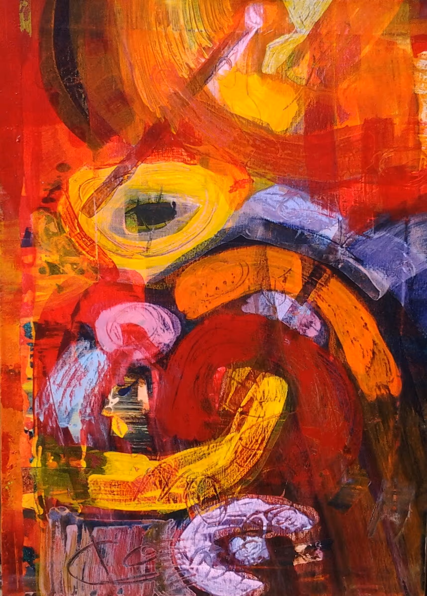 Fountain of happiness, 2015, 50x70cm