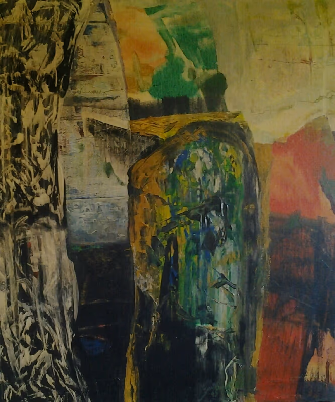 Entrance, 1995, 60x70cm