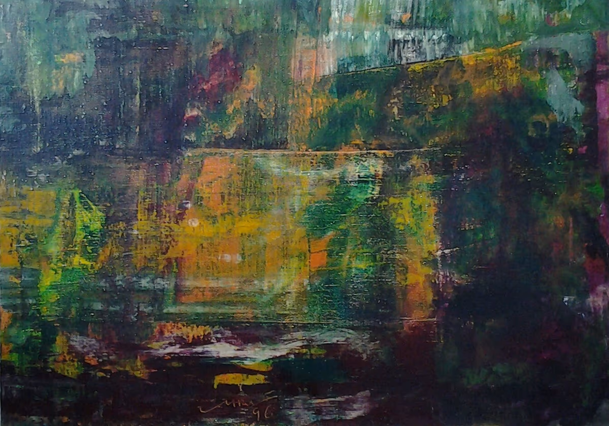 Reflection, 1996, 70x50cm