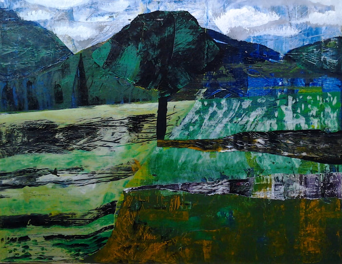 Valley, 2001, 65x50cm