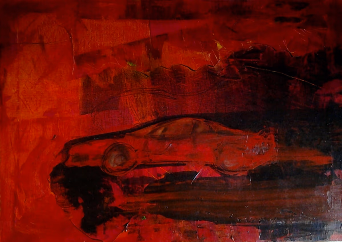 Ferrari, 2001, 70x50cm