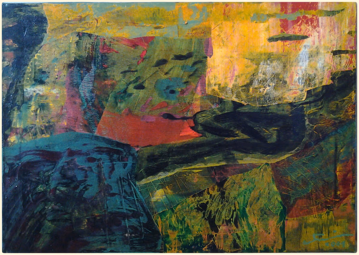 Green Valley, 2001, 70x50cm