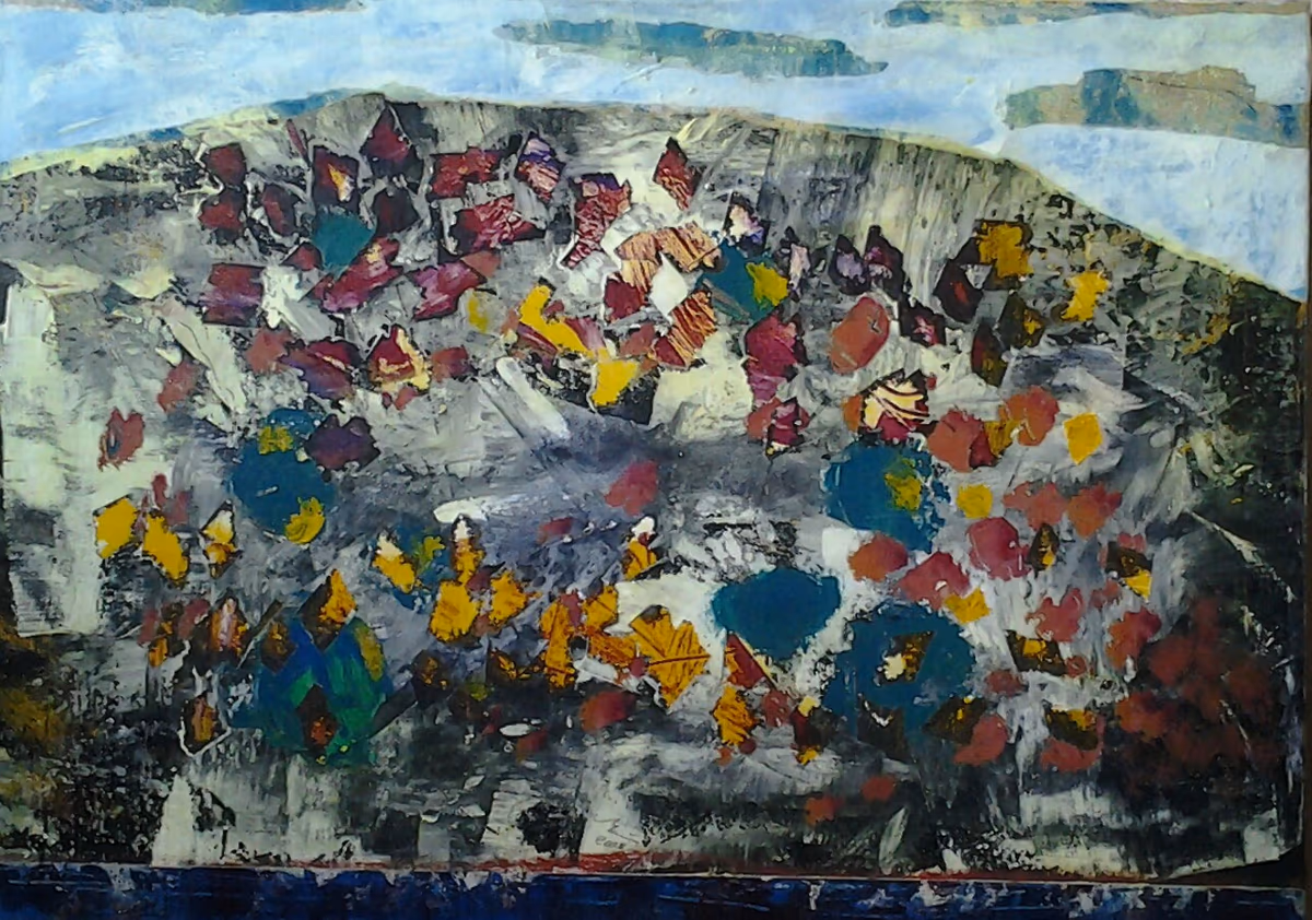 The life of a stone, 2003, 70x50cm