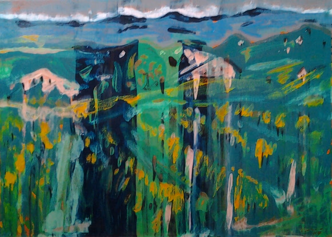 Vineyard, 2007, 70x50cm