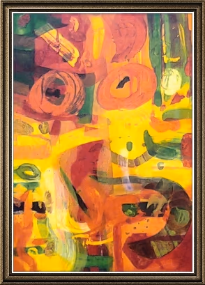 Happiness is red, 2014, 50x70cm