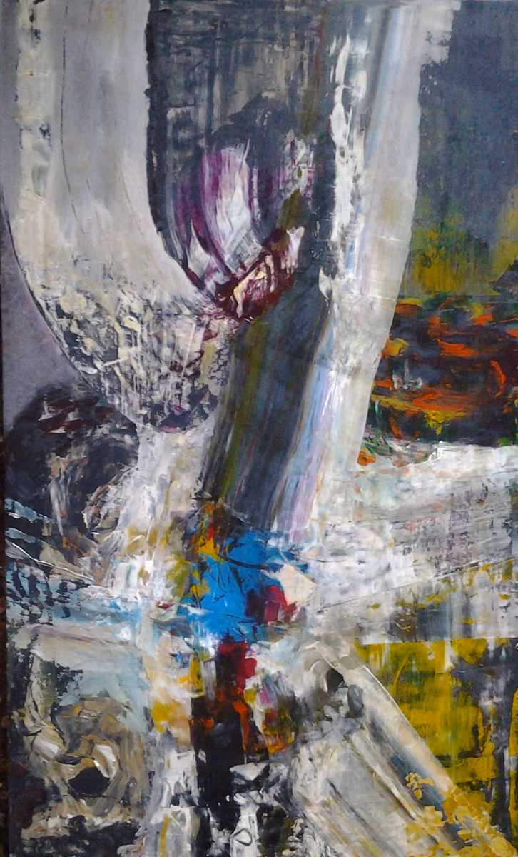 Lovers by the lake, 1995, 100x61cm