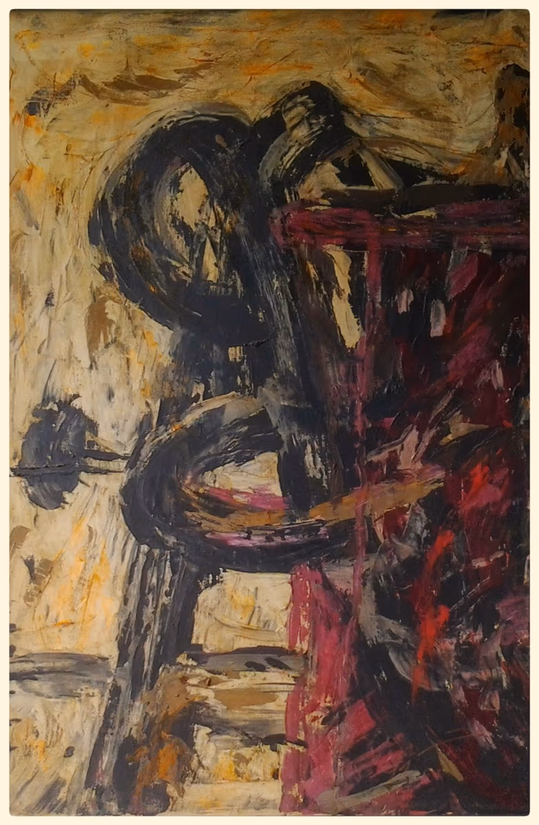 Blind people, 1991, 60x85cm