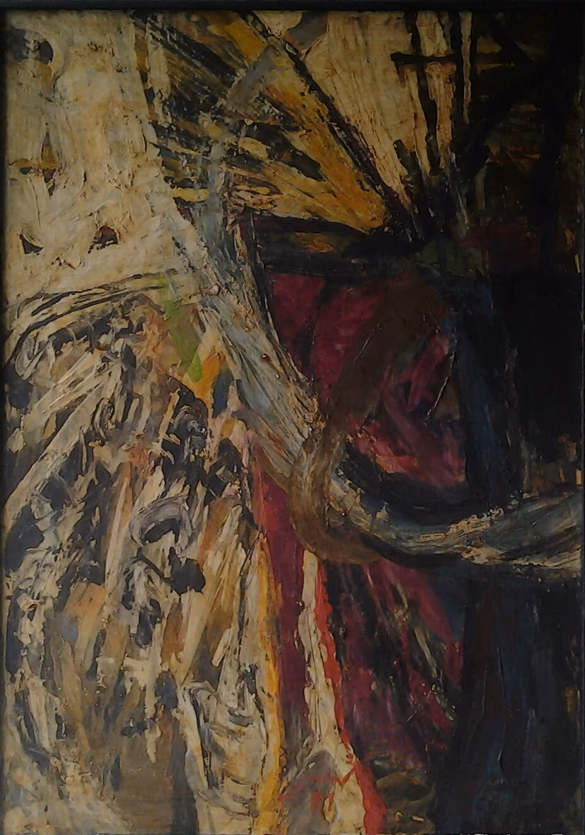Restlessness, 1991, 60x85cm