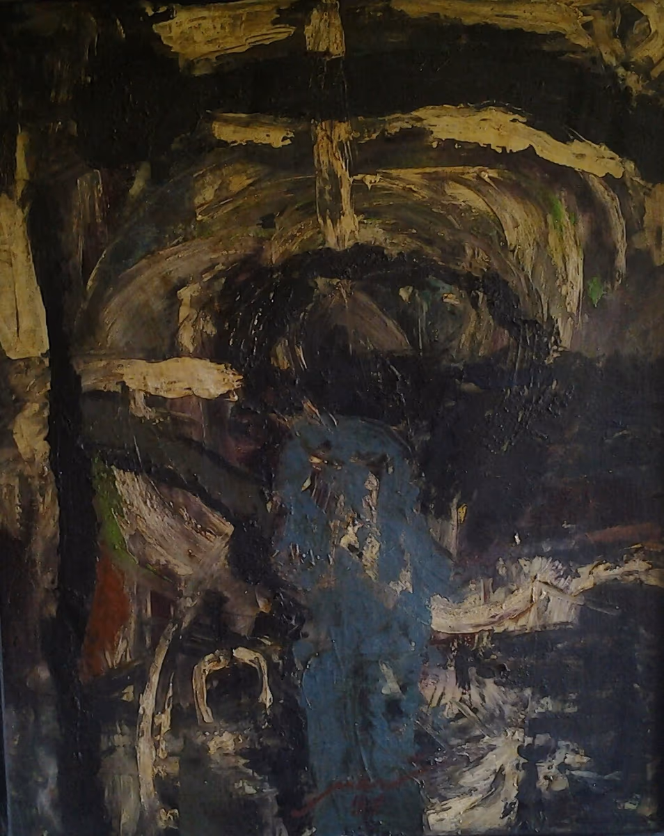 Confession, 1991, 55x65cm