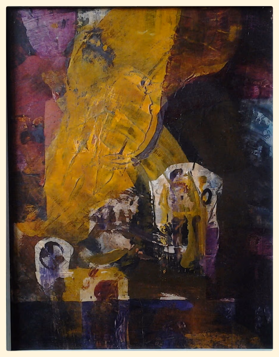 An oasis of peace, 1995, 50x65cm
