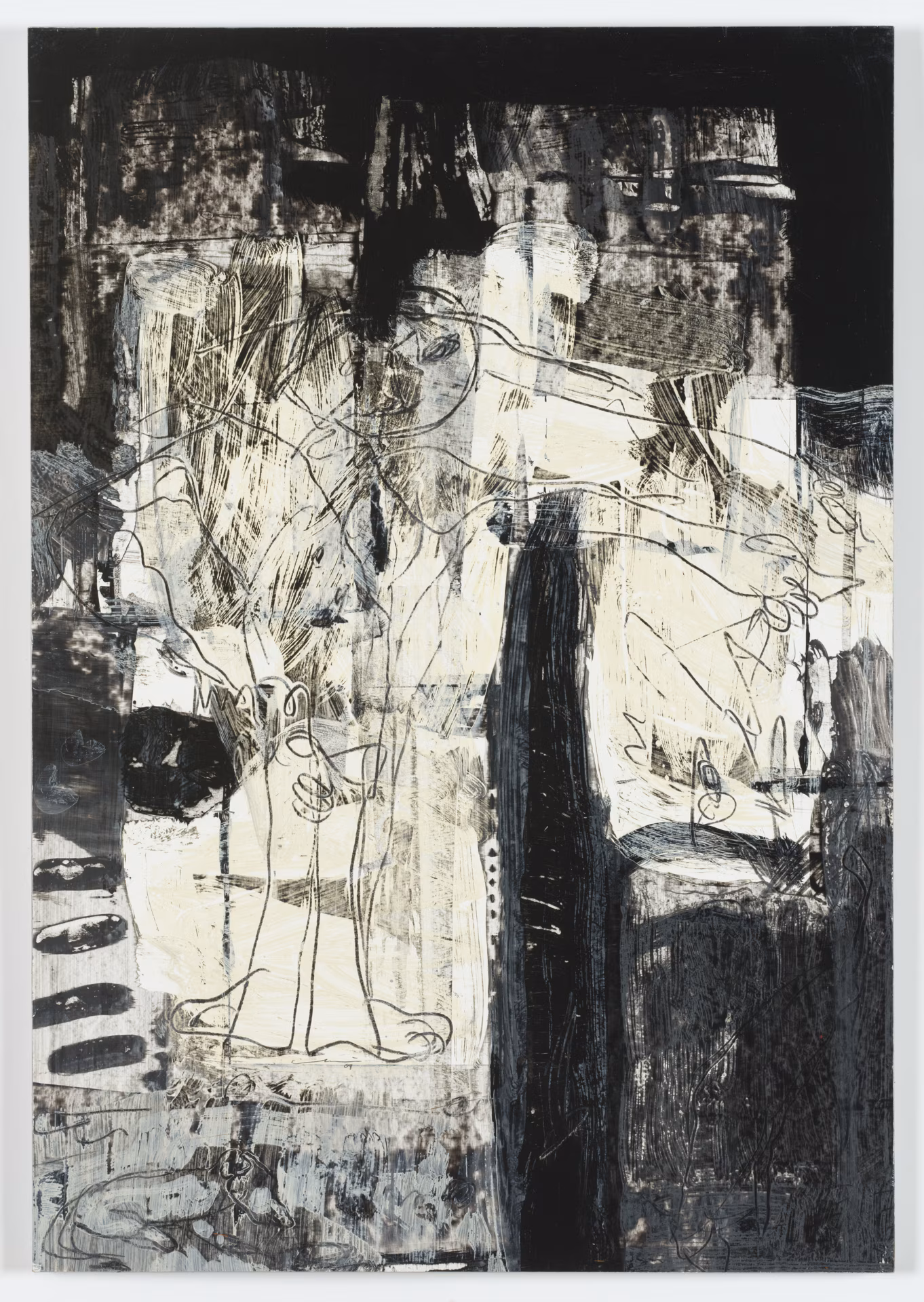 Large Sketch - Obedient Dog, 2009, 70x100cm