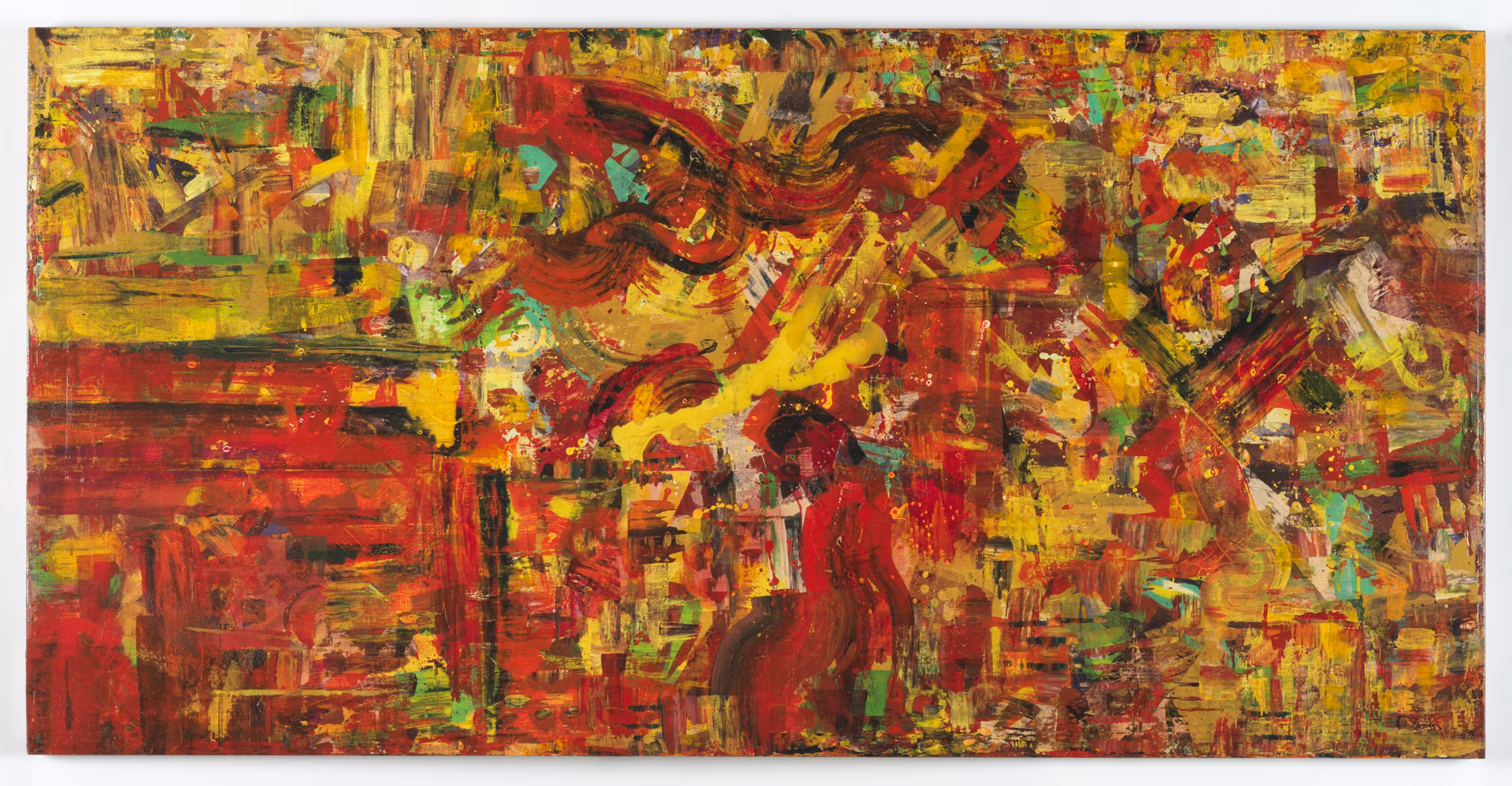 Samba - Dance of the Volcano, 2010, 200x100cm
