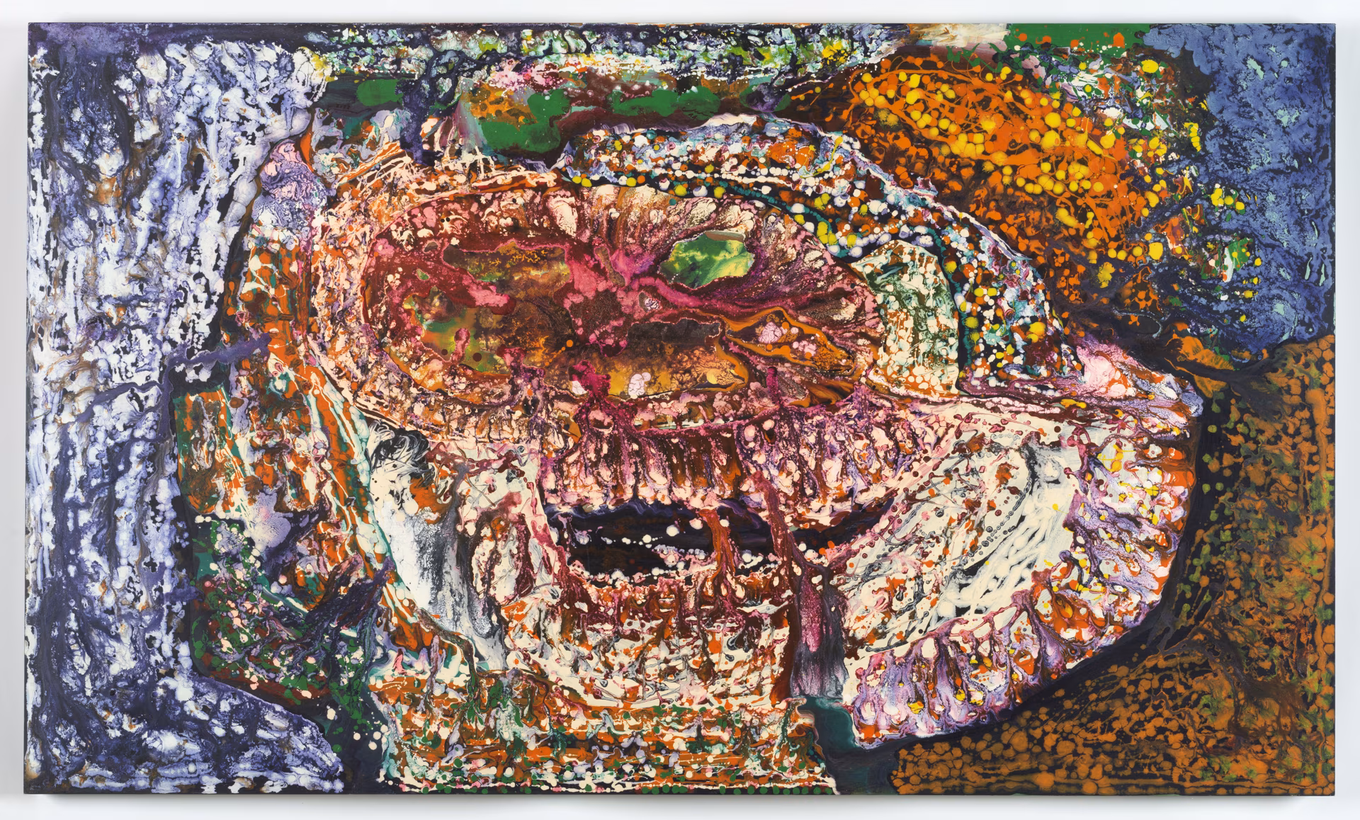 Shell of a Face, 2011, 200x120cm