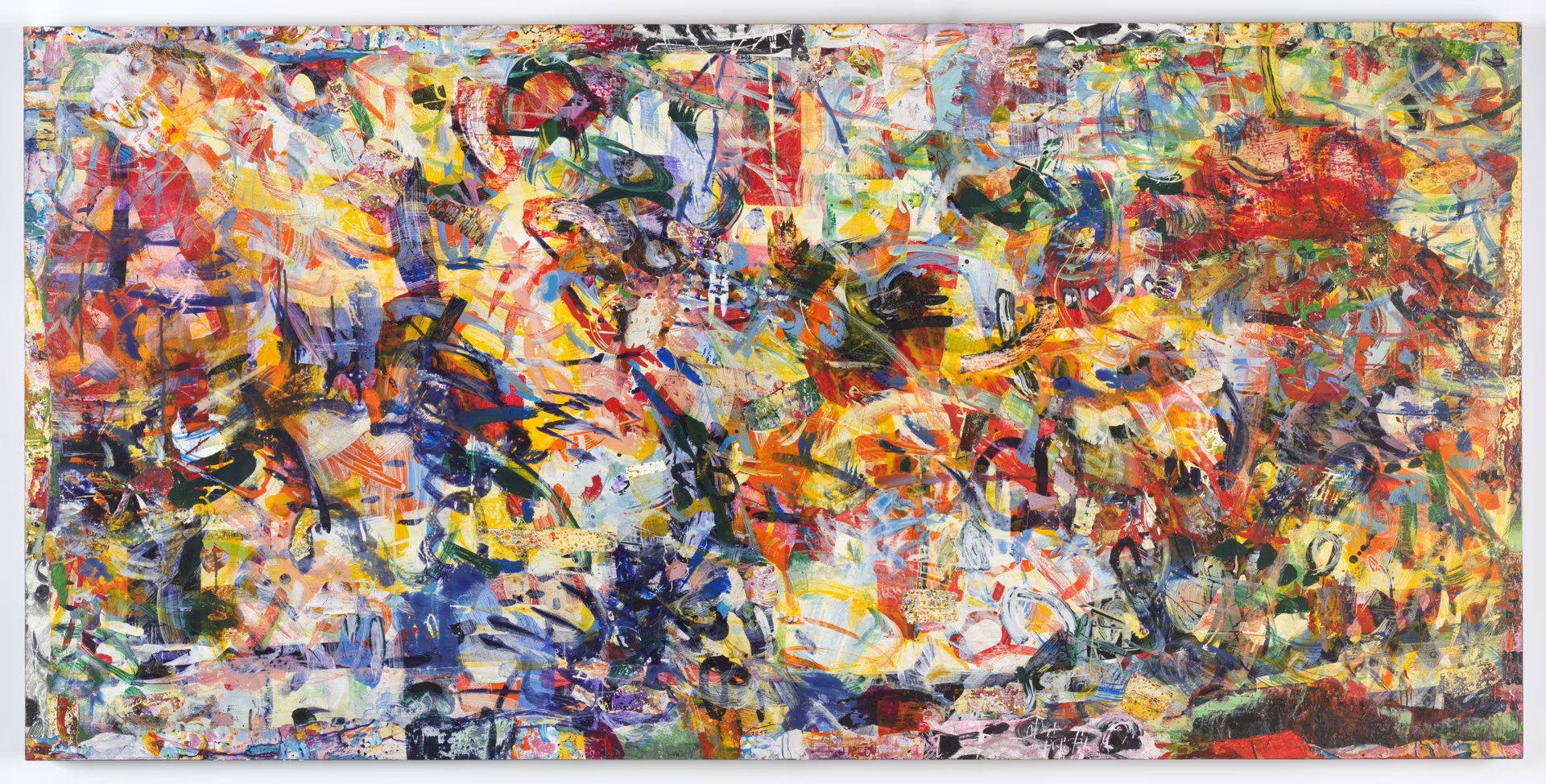 Little People, 2017, 198x98cm