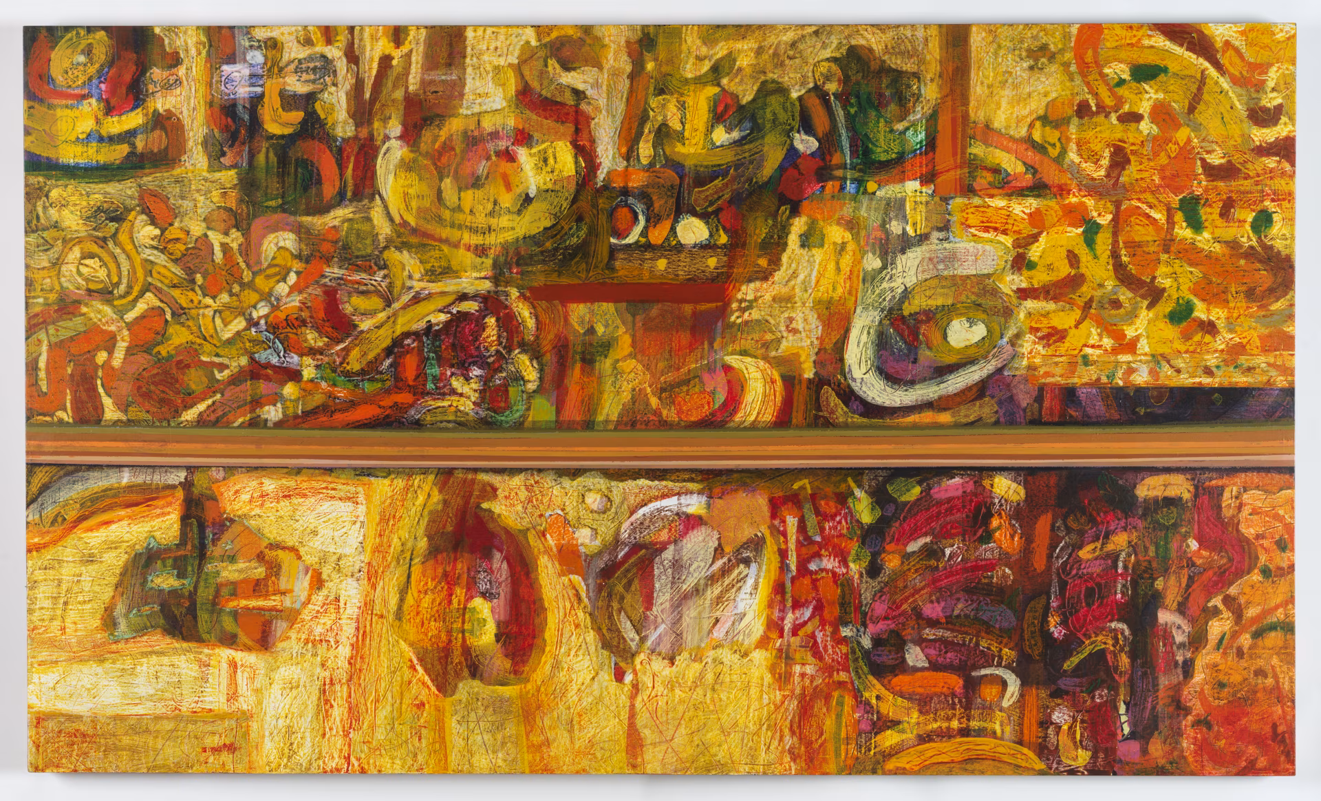 Left and Right, 2021, 195x115cm