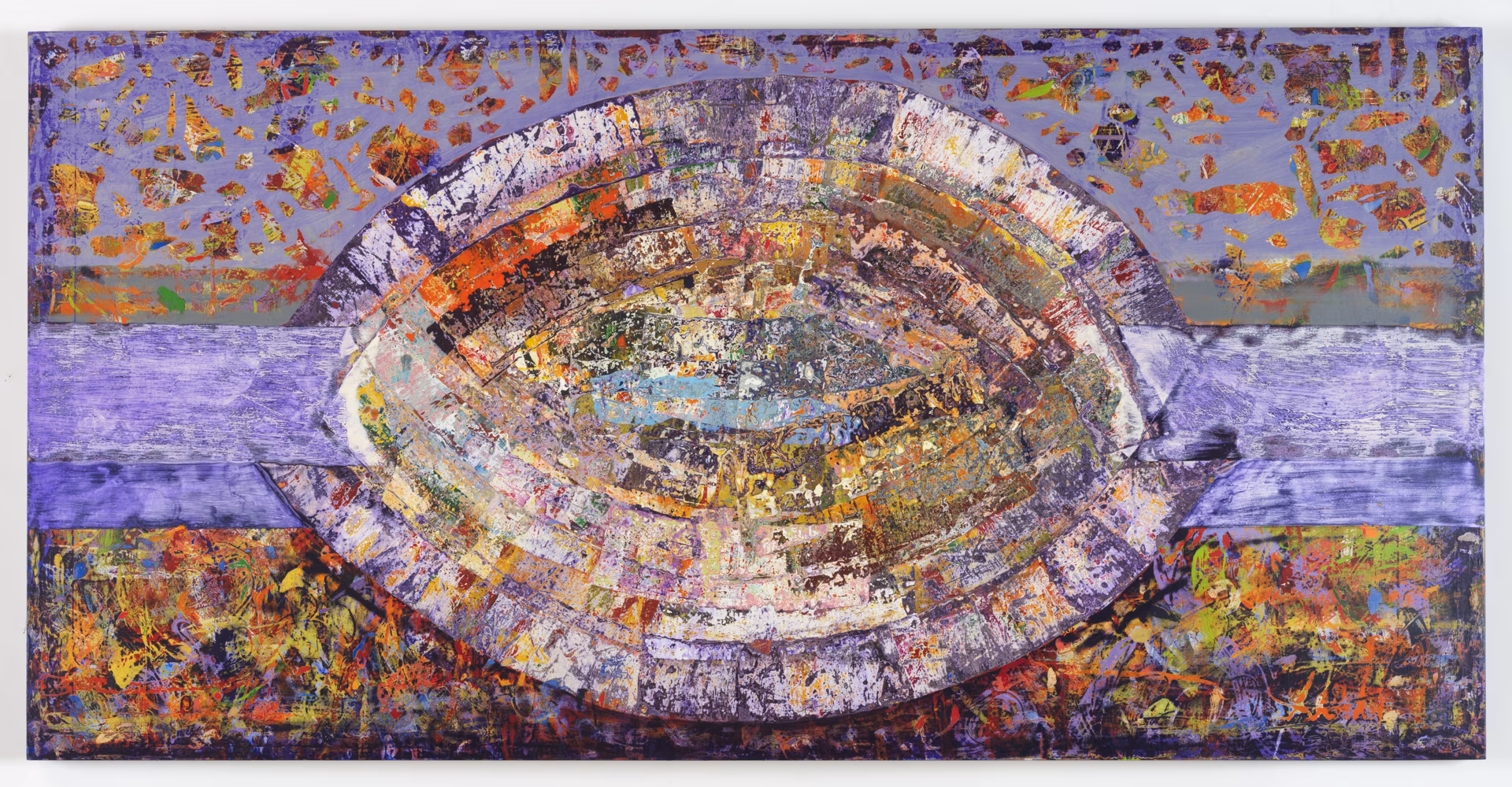 Million Years, 2022, 195x98cm