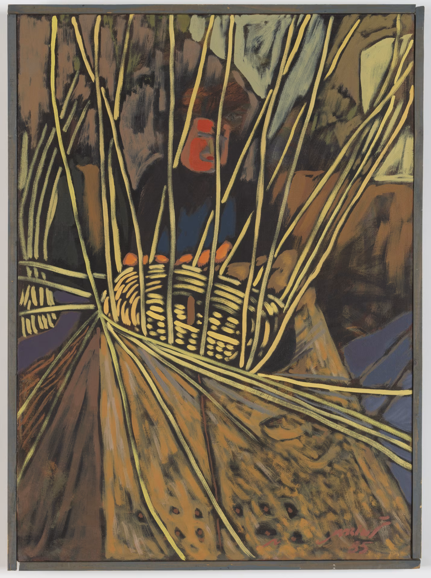 Basketry, 1985, 46x63cm